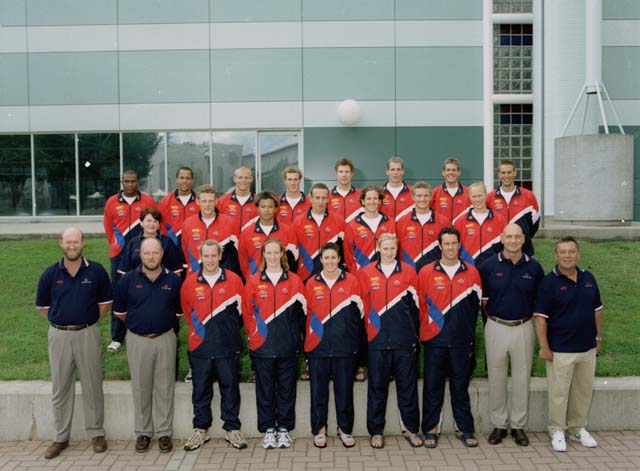 AIS Swimming team photo 2001