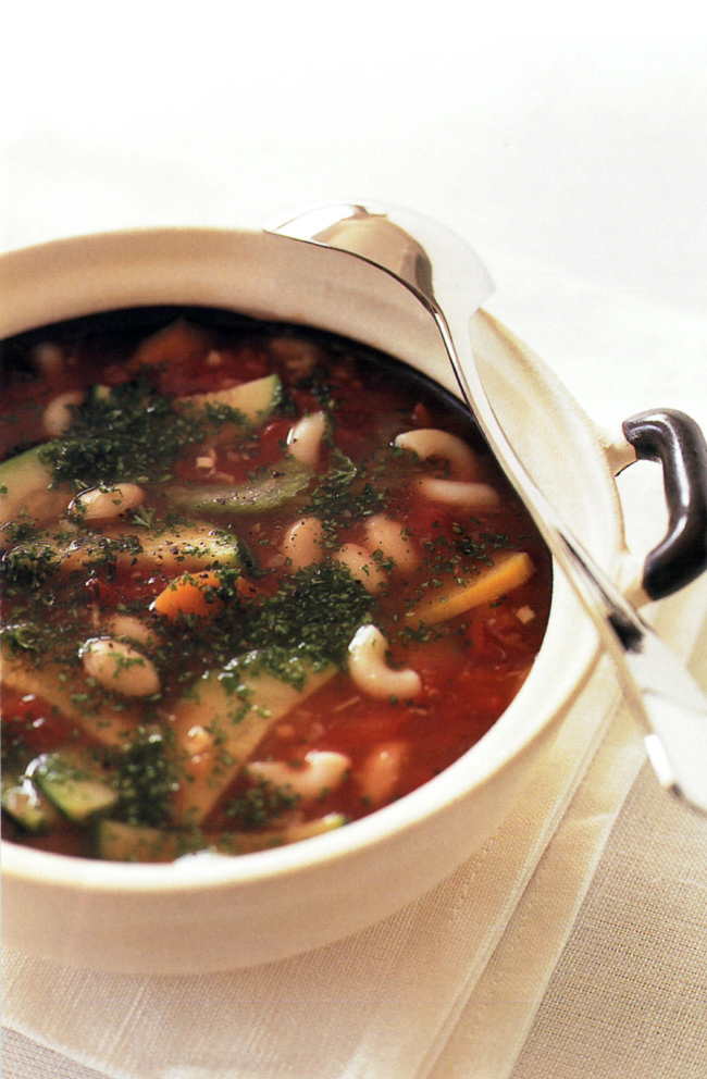 HINT: This recipe can be adapted with 200g trim lamb fillets (cut into thin strips and quickly stirfried over medium-high heat for 2-3 minutes) added to the soup at the end of cooking. Delicious with damper or crusty rolls.