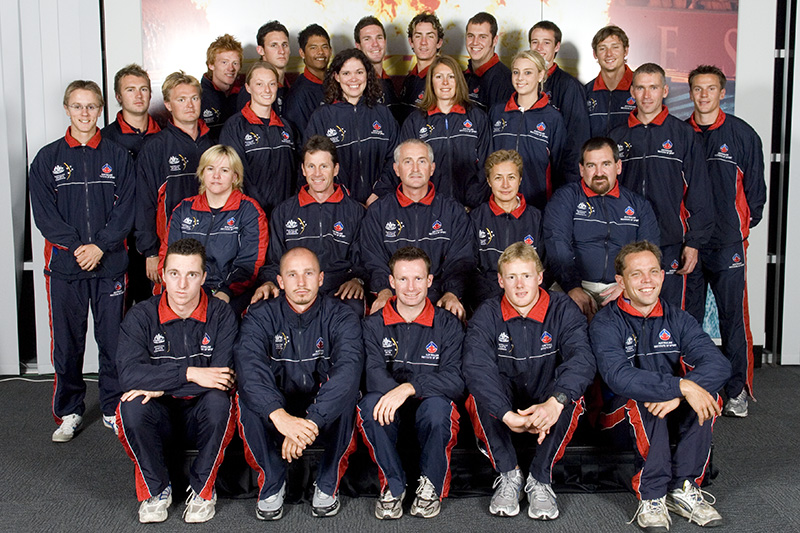 AIS Athletics team photo from 2006