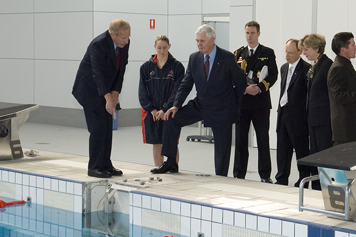 AIS Aquatics Centre opening 2006