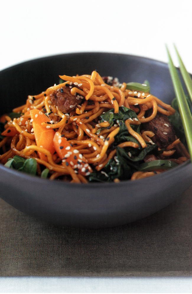 HINT: Exchange the various types of noodles, pasta, rice or couscous served with stirfries and curries.  Some of the recipes also make delicious fillings for baked potatoes - a great way of using leftovers