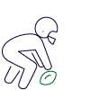 A graphic of a person playing American Football