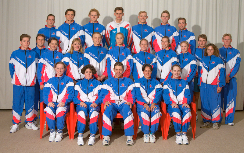 AIS Swimming Program team photo 1995