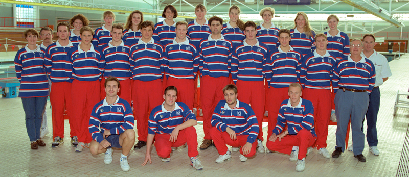 1992 AIS Swimming team photo