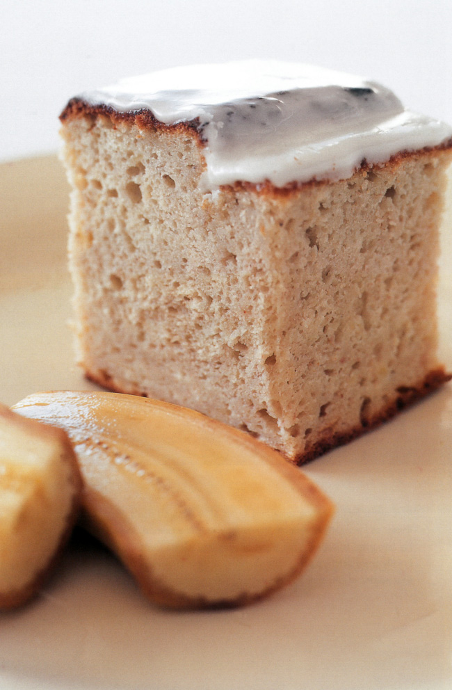 HINT: Buttermilk is used for low-fat baking. It is cultured (like yoghurt), and therefore quite acidic which makes the cake tender and moist