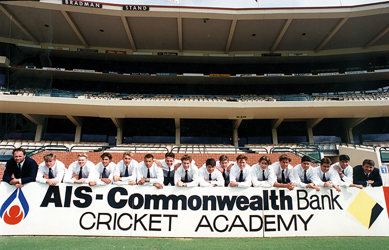 AIS Cricket team photo from 1994