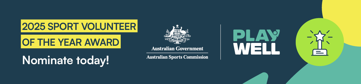 eDM Footer to promote Sport Volunteer of the Year nominations