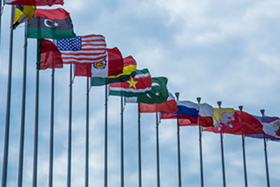 International flags