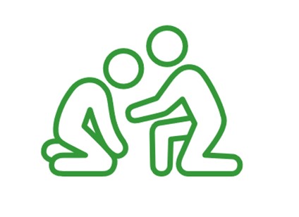how you connect pictogram