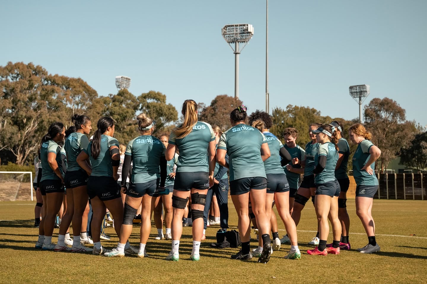 The Australian Walleroos rugby union team have now held three camps at the AIS in two months.