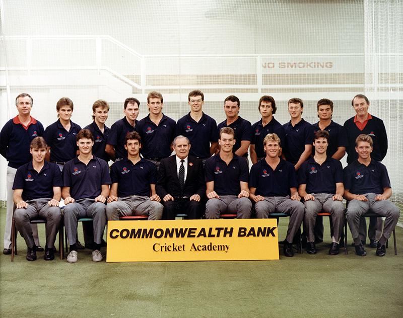 AIS Cricket team photo from 1989