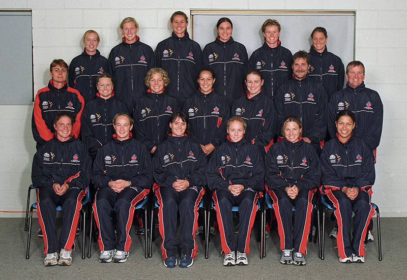 AIS Hockey program women team photo 2003