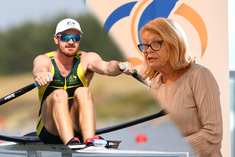 Cormac Kennedy-Leverett and Lynne Anderson