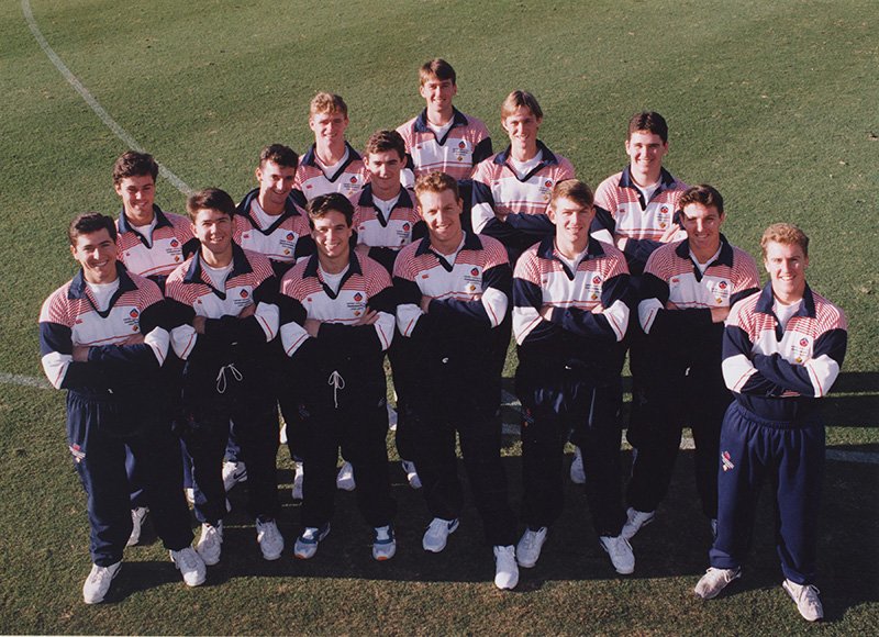 AIS Cricket team photo from 1993