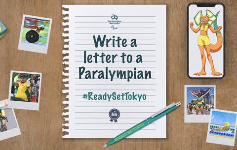 Sporting Schools - Write a letter to a paralympian