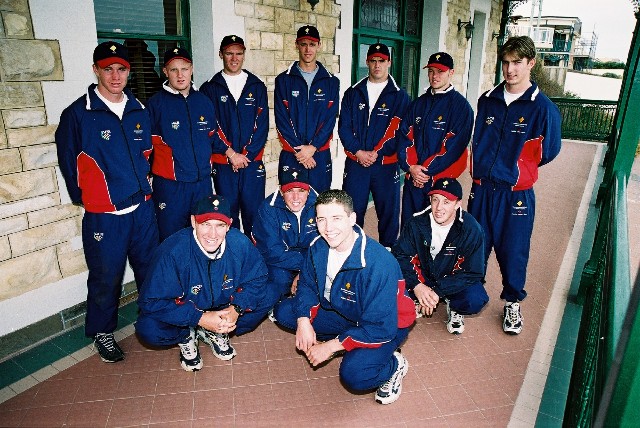 AIS Cricket team photo from 2001