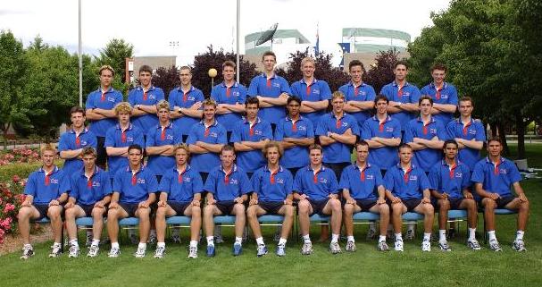 AIS AFL team photo from 2001-2002