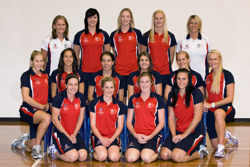 AIS Women's Netball Team Photo 2009