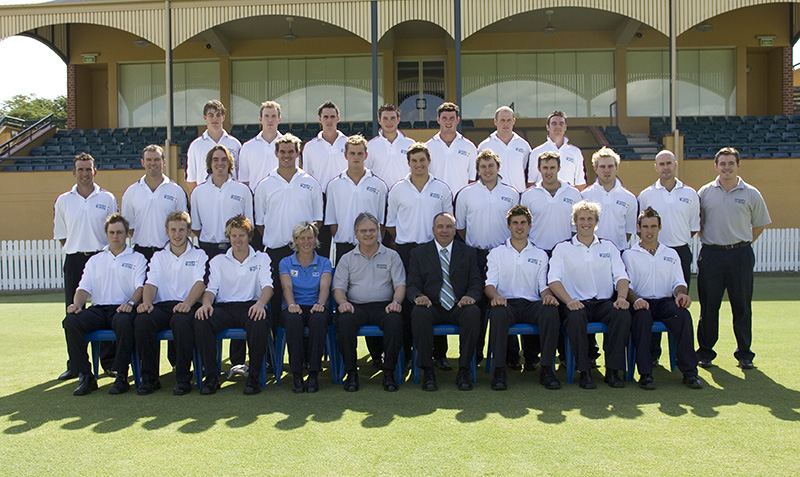 AIS Cricket team photo from 2005