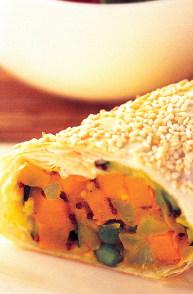 HINT: A great recipe for using leftovers. Freeze rolls, uncooked, tightly wrapped in plastic; thaw and bake