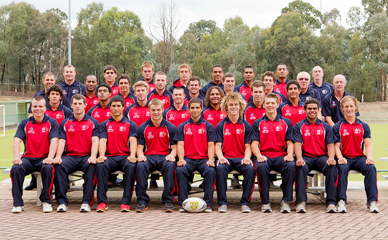 AIS Rugby League team photo from 2011