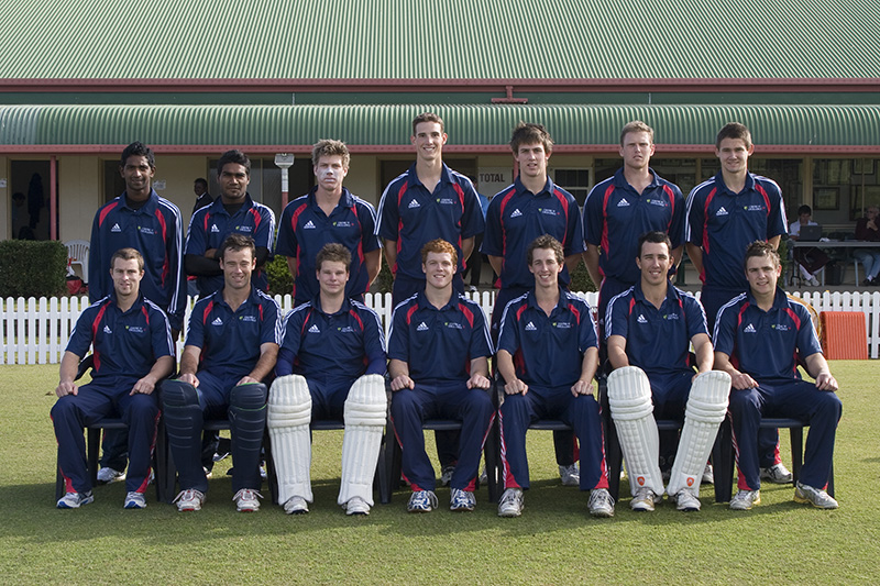 AIS Cricket team photo from 2009