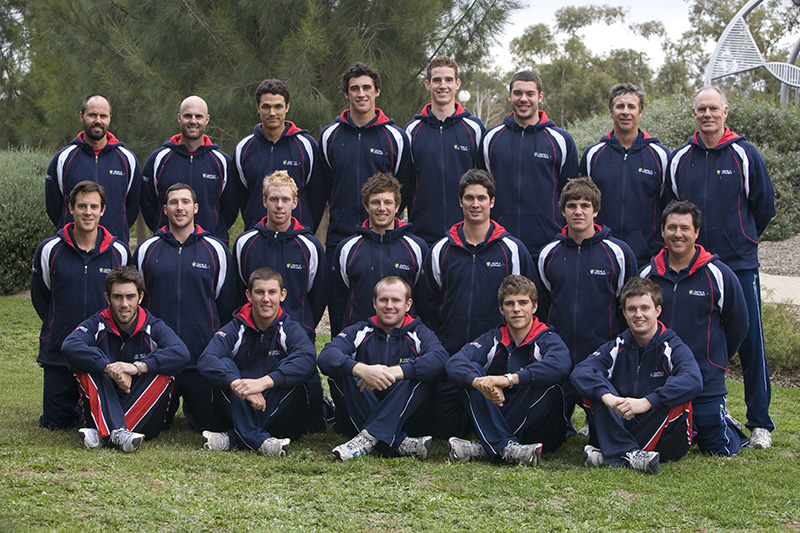 AIS Cricket team photo from 2010