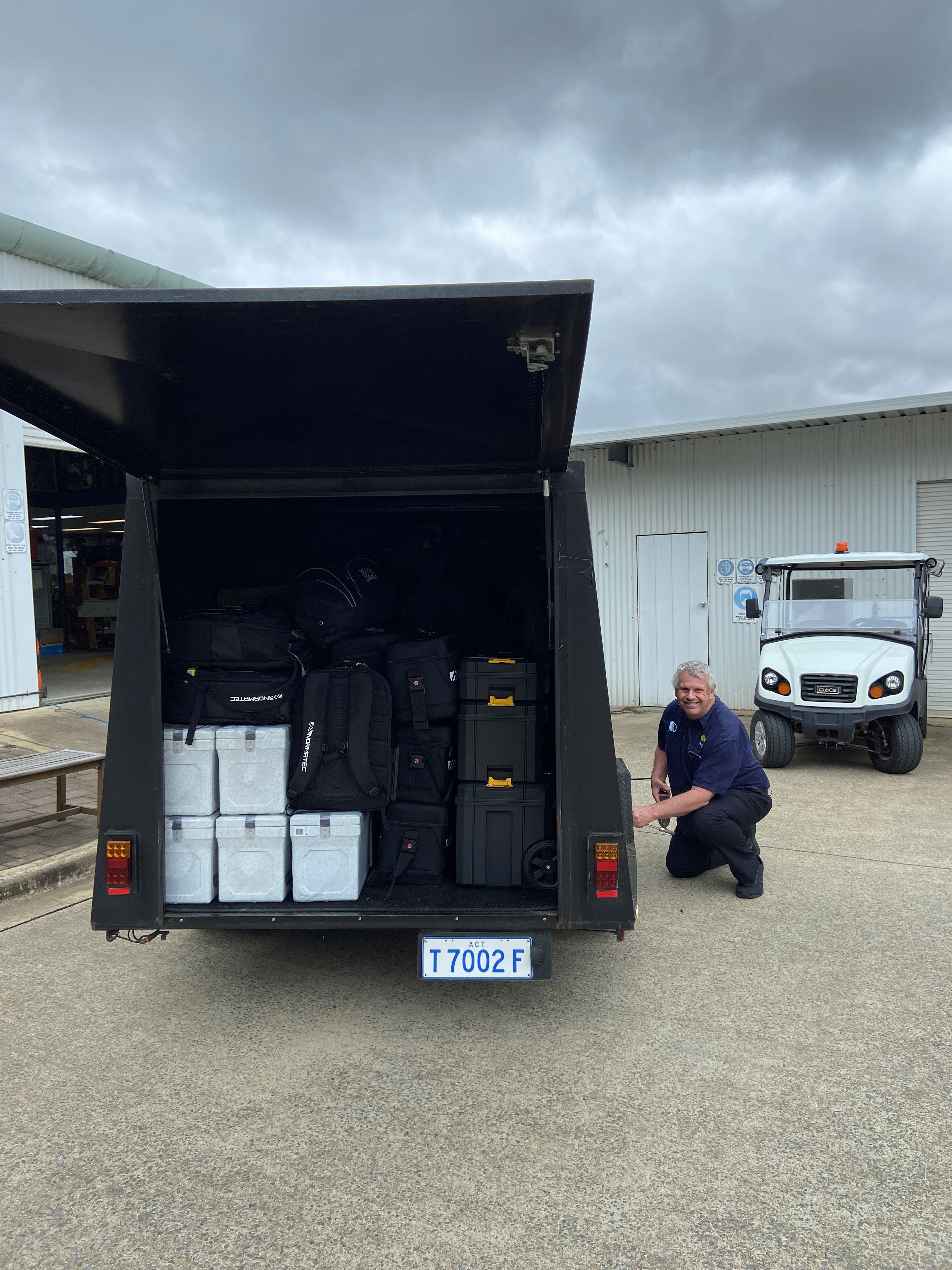 AIS Recovery equipment being prepared for shipping to Birmingham