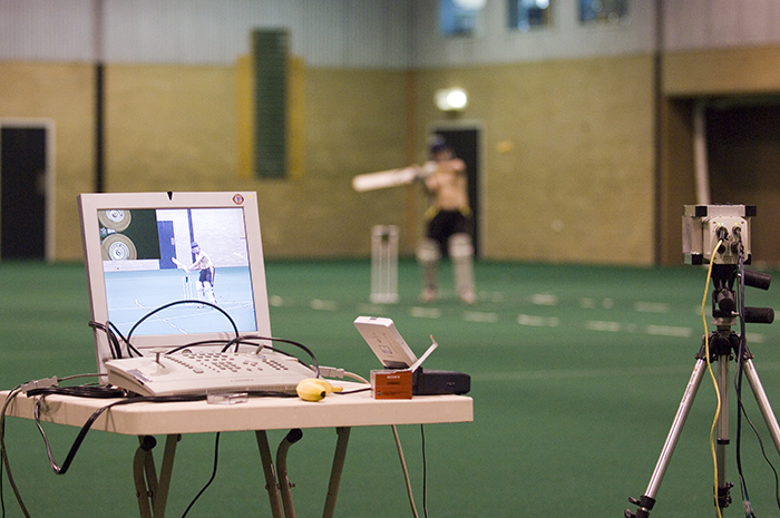 Biomechanics cricket testing video analysis 2005