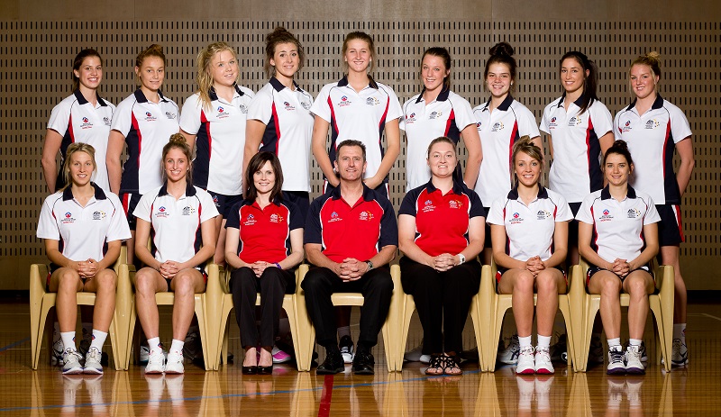 AIS Basketball program women's team photo 2011