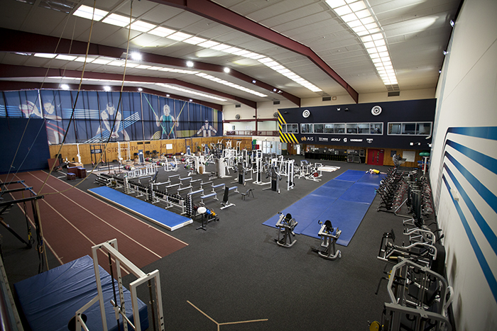 AIS strength and conditioning facility 2017