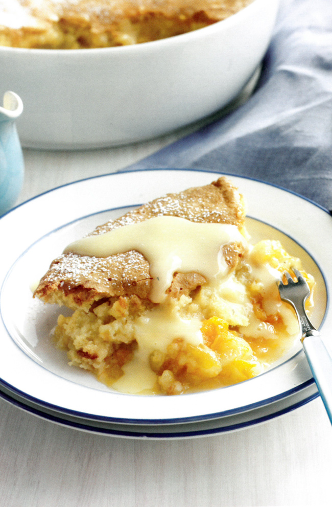 HINT: Serve with SKI D'Lite Vanilla Creme Yogurt, NESTLE PETERS Light and Creamy Vanilla Ice Cream or reduced-fat custard.