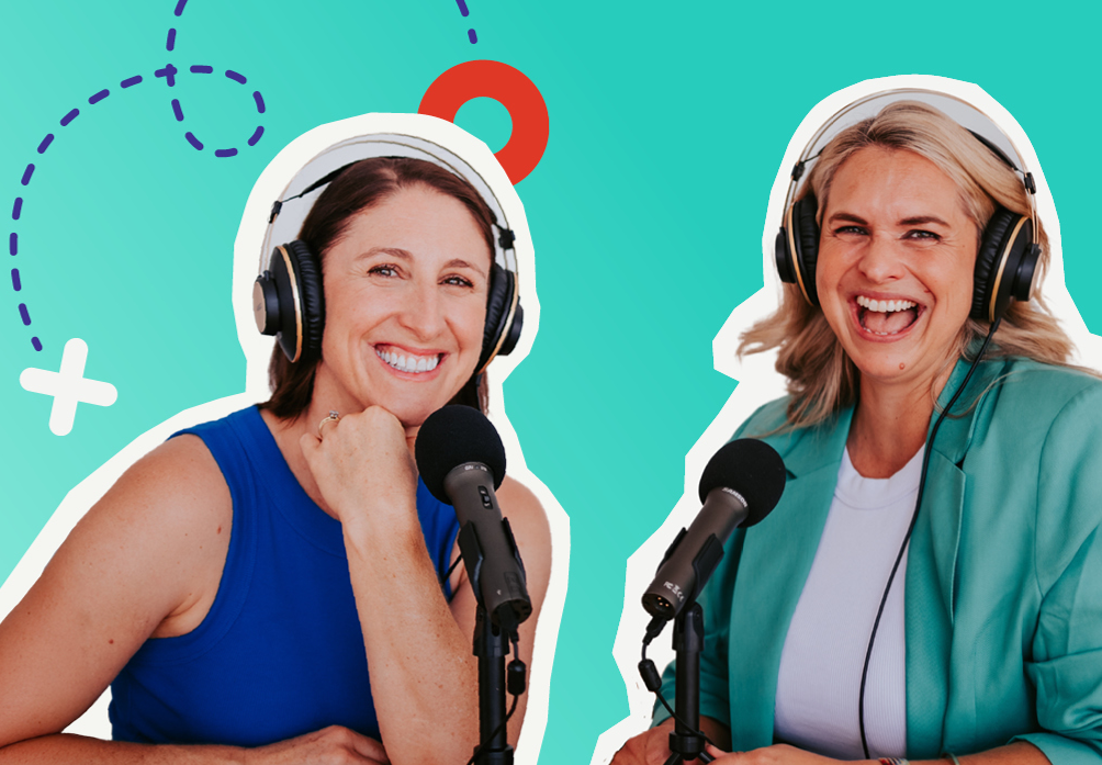 Georgie and Libby Trickett from the Sportish podcast