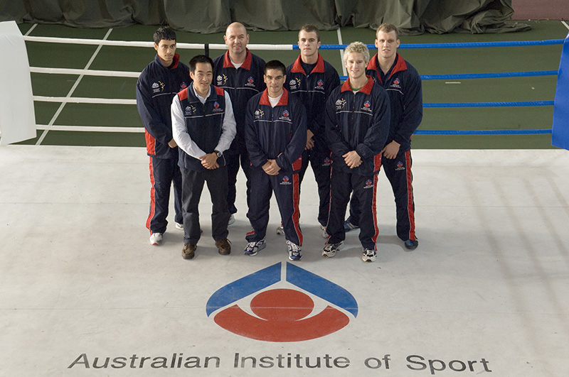 AIS Boxing team photo from 2005