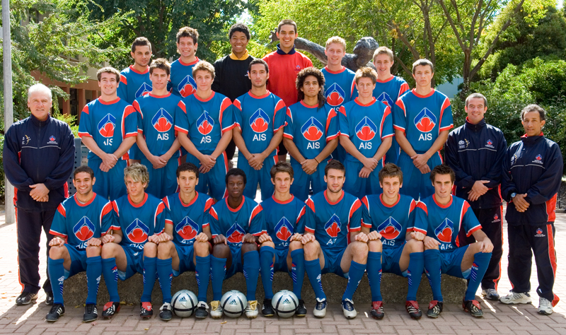 2006 AIS Men's Football Program team photo
