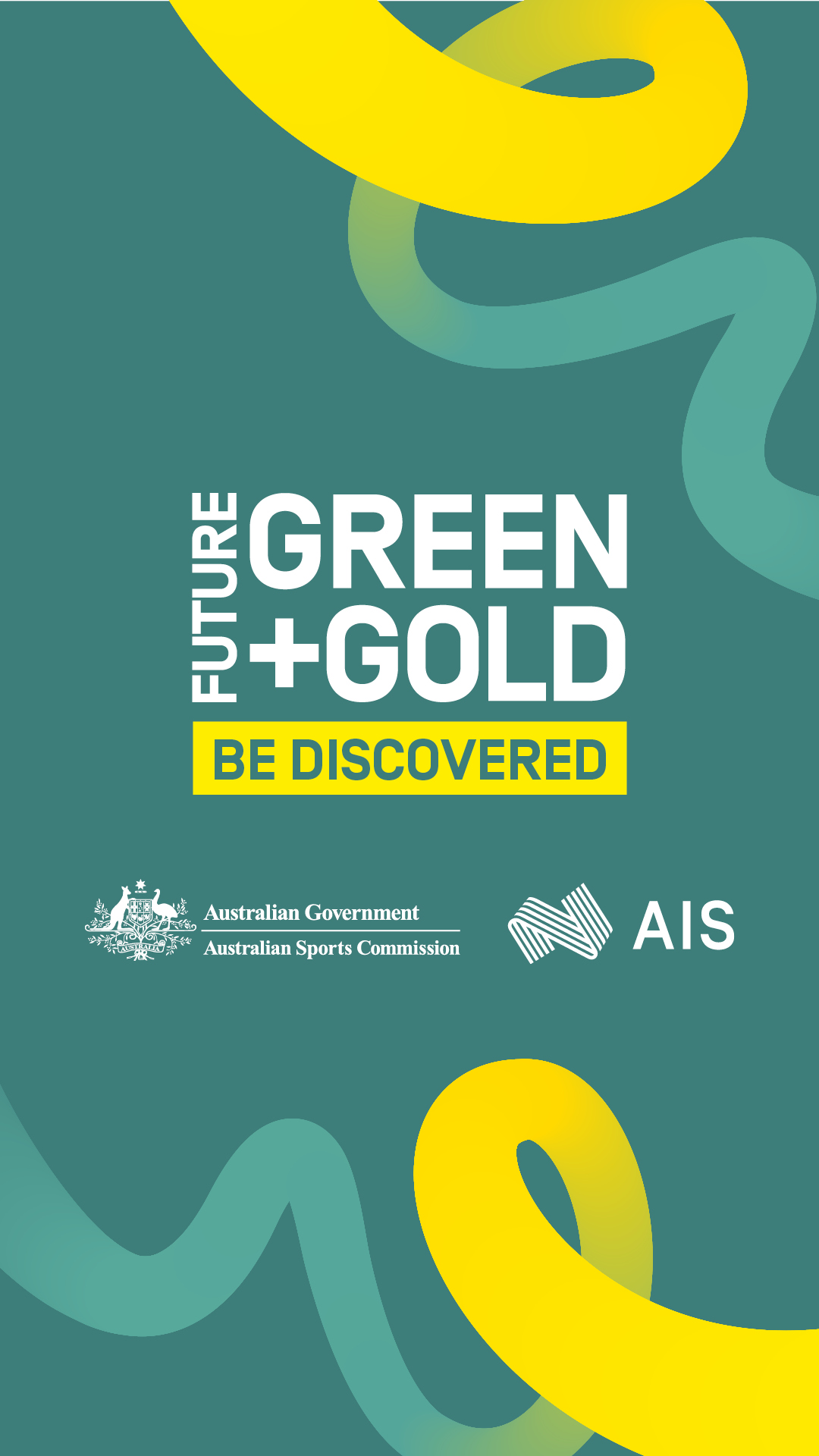 Future Green and Gold campaign social asset story tile