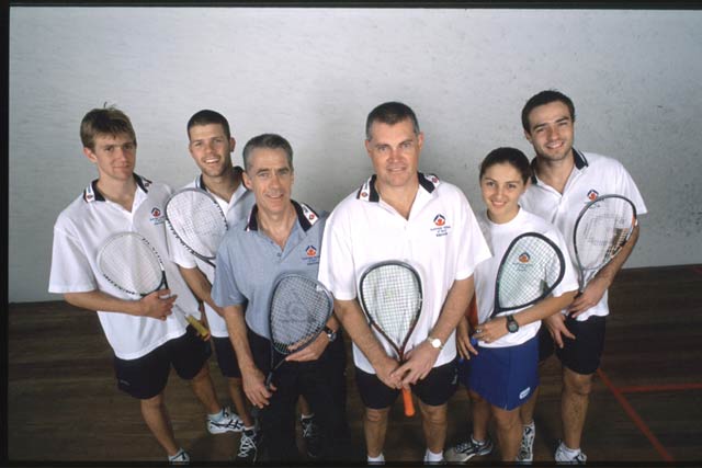 AIS Squash team photo from 2002