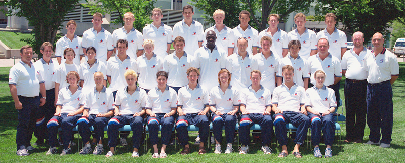AIS Swimming Program team photo 1999