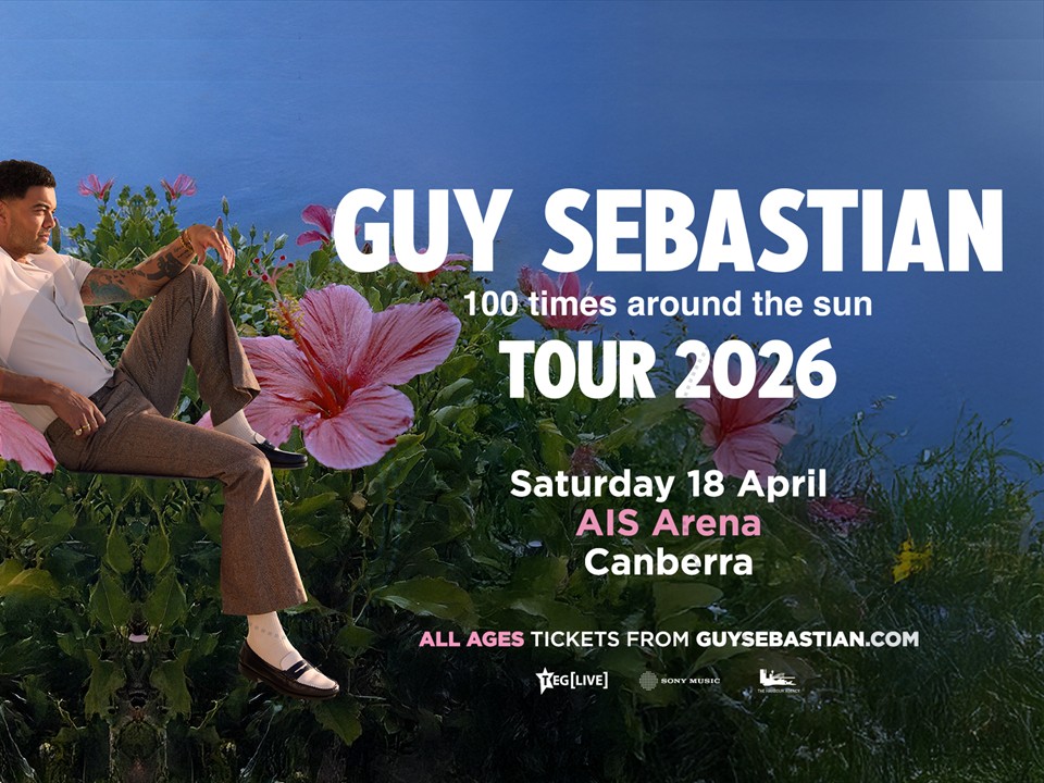 Guy Sebastian 100 times around the sun tour 2026