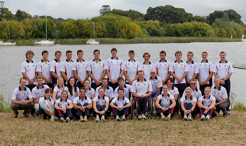 AIS Rowing team photo from 2011