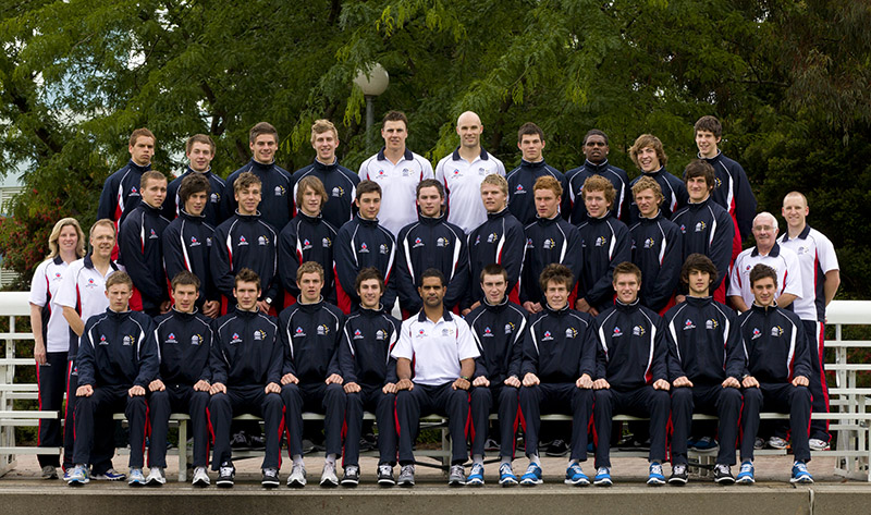 AIS AFL team photo from 2010-2011