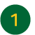 number one written in a circle