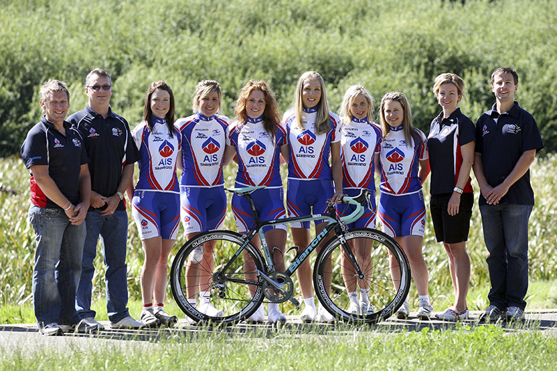 AIS Cycling team Women road photo from 2010