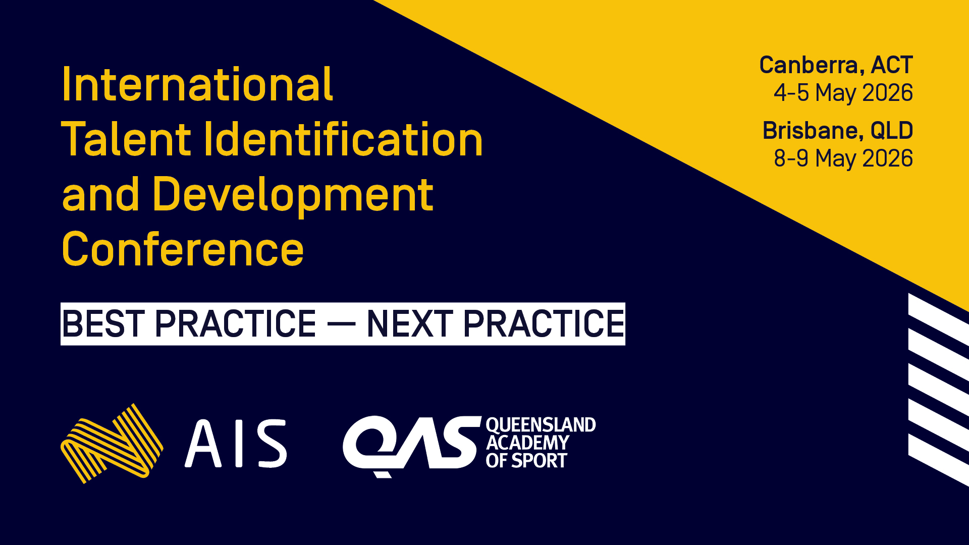 International Talent Identification and Development Conference poster