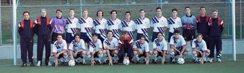 AIS Football program team photo 1994
