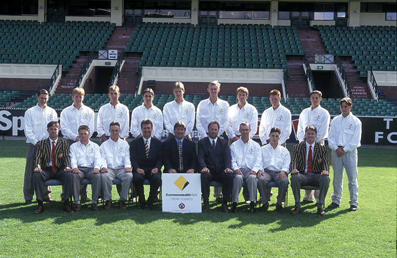AIS Cricket team photo from 1997