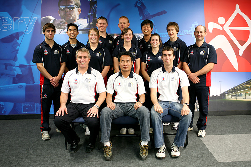 AIS Archery team photo from 2008