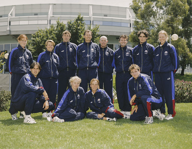 AIS Tennis team photo from 1998