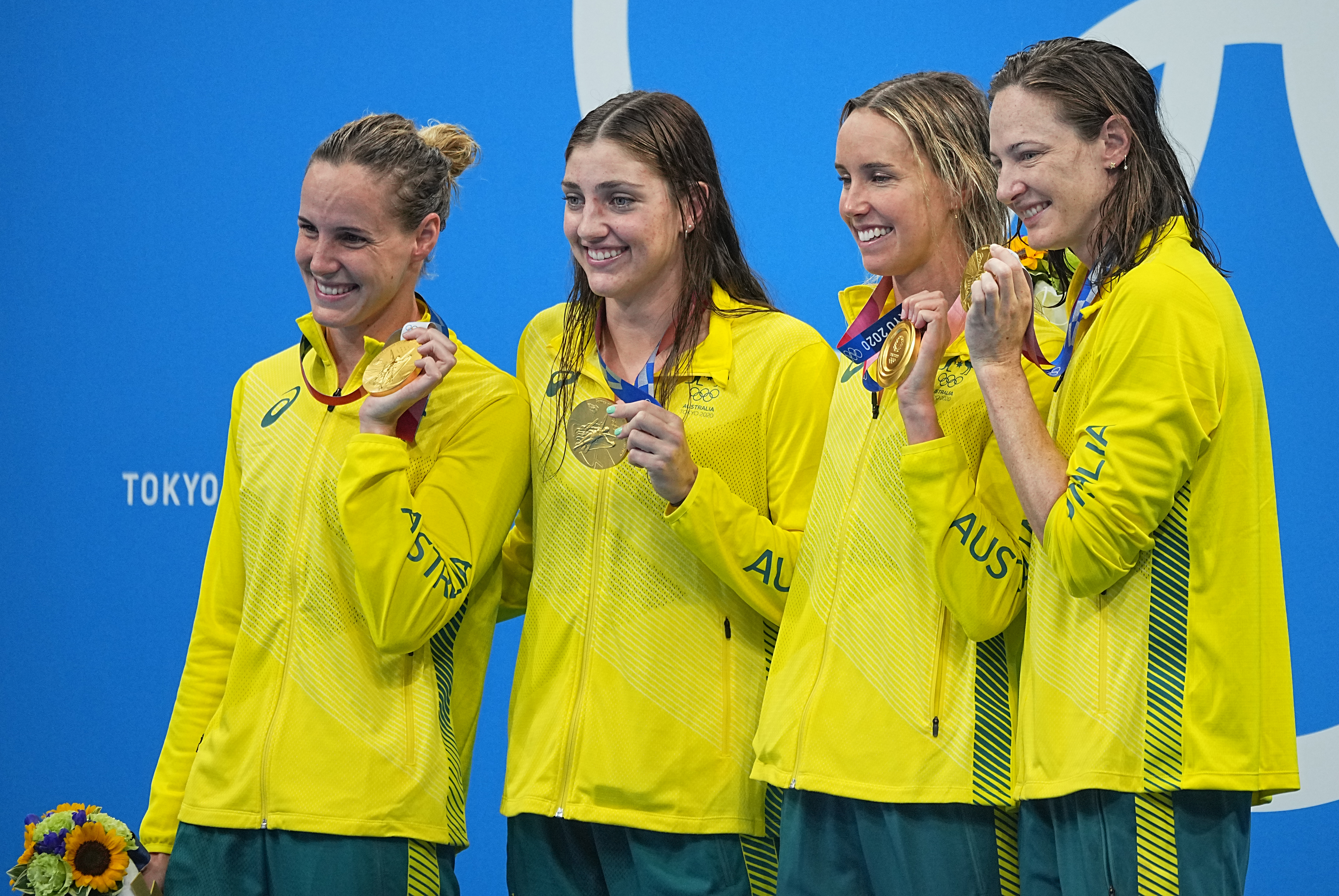 Bronte Campbell, Meg Harris, Emma McKeon, Cate Campbell.
