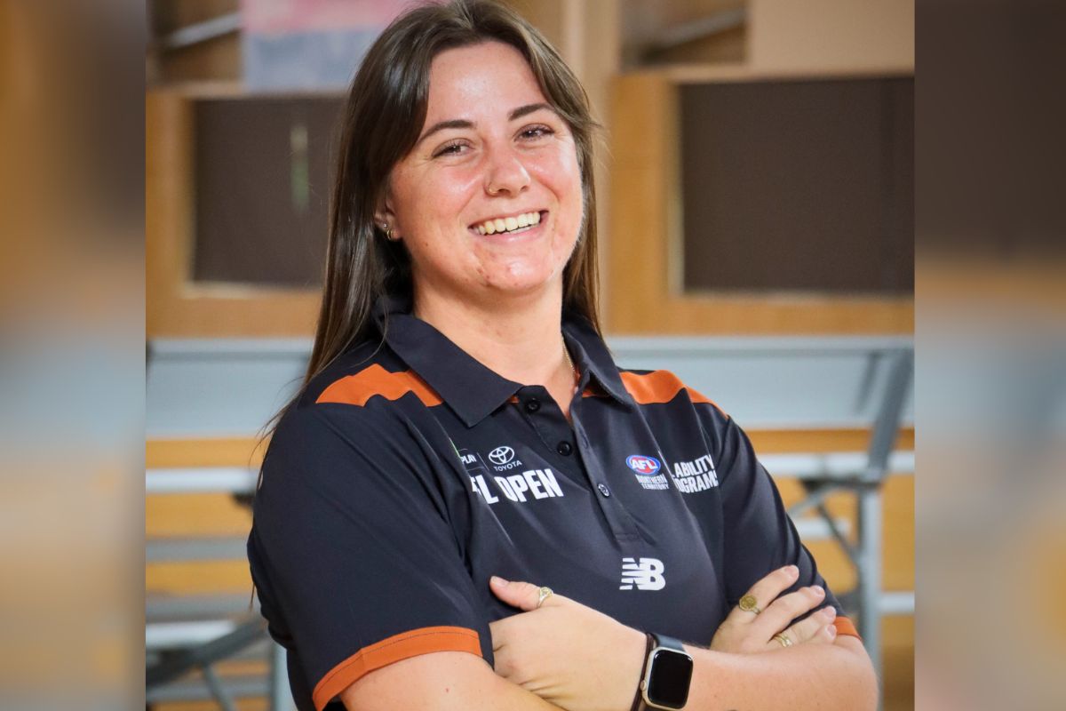 WLIS grant recipient, Gemma Scales (AFL NT Regional Manager - Remote Projects)
